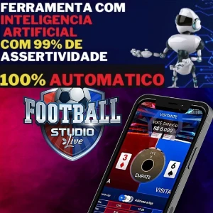 Robô Football Studio 99% Acertividade