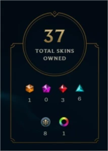 CONTA LOL - Nv 47- 37 SKINS -  117 CHAMPIONS - League of Legends