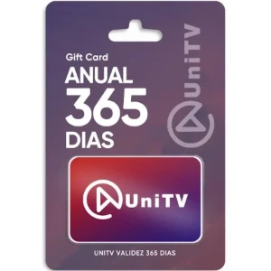 Recarga UniTv 365 dias - Gift Cards
