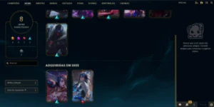 Conta LOL diamante 1 - League of Legends