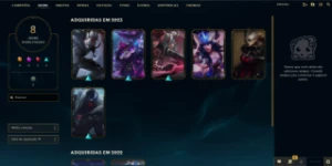 Conta LOL diamante 1 - League of Legends