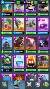 Conta Clash Royale nv 10