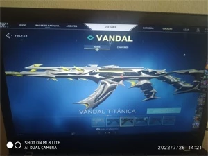 Vendo conta boa de valorant