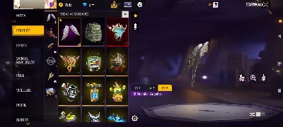 Conta prime 4: 100+ peitas,100+ calças - Free Fire