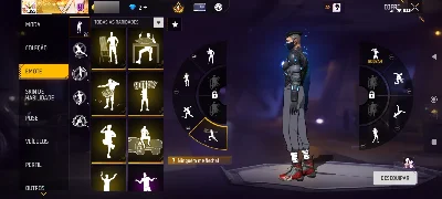 Conta prime 4: 100+ peitas,100+ calças - Free Fire