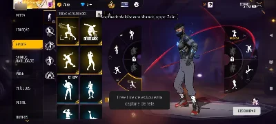 Conta prime 4: 100+ peitas,100+ calças - Free Fire