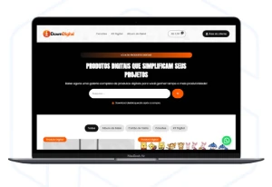 Loja de Produto Digital 100% Editável - Artes e Templates Artes Canva
