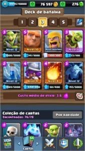 Conta Clash Royale