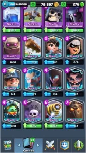 Conta Clash Royale