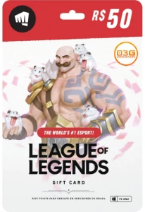 1.860 RP + 130 RP Bônus - League of Legends LOL