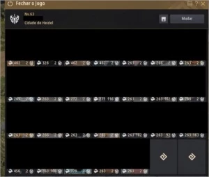 Conta 651 GS 4 TESOUROS(POTS, MAPA, BUSSOLA) BDO SA - Black Desert