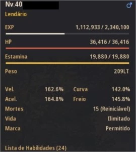 Conta 651 GS 4 TESOUROS(POTS, MAPA, BUSSOLA) BDO SA - Black Desert