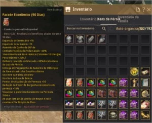 Conta 651 GS 4 TESOUROS(POTS, MAPA, BUSSOLA) BDO SA - Black Desert