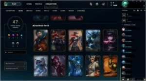 CONTA LOL 47 SKINS (47k de rp gasto) OURO 5, ICONES DE 2012 - League of Legends