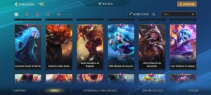 Conta Wild Rift Lvl 201 Diamante Ii + 91 Skins - League of Legends: Wild Rift LOL WR