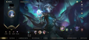 Conta Wild Rift Lvl 201 Diamante Ii + 91 Skins