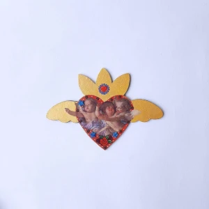 Enfeite de Parede Anjinhos Barrocod - Artesanato e Personalizados