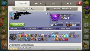 Conta clash off Clans - Clash of Clans