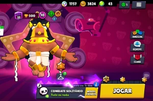 Conta Brawl Stars com vários personagens e Skins.