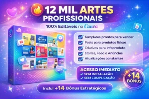 Biblioteca Premium com +12 Mil Templates Editáveis - Outros