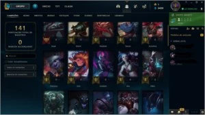 🤸🏼‍♂️smurf 68 com 50 campeões,12 skins,2 lendárias no loot - League of Legends LOL