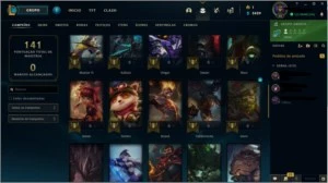 🤸🏼‍♂️smurf 68 com 50 campeões,12 skins,2 lendárias no loot - League of Legends LOL