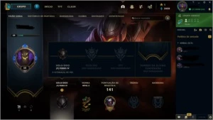 🤸🏼‍♂️smurf 68 com 50 campeões,12 skins,2 lendárias no loot - League of Legends LOL