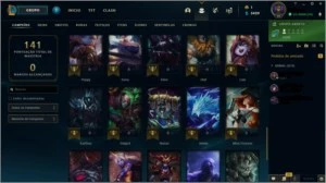 🤸🏼‍♂️smurf 68 com 50 campeões,12 skins,2 lendárias no loot - League of Legends LOL