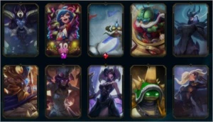 Conta antiga com rammus rei, corki ovni e mais - League of Legends LOL