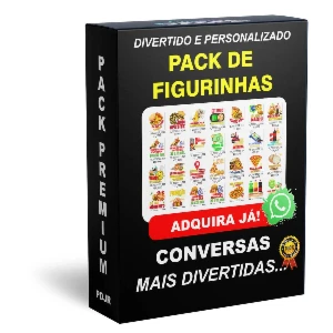 Pack de Figurinhas para Whatzapp - DELIVERY - Redes Sociais