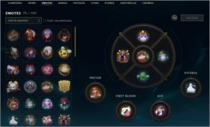 LVL 207 | 182 SKINS | 148 CAMPEÕES - League of Legends LOL