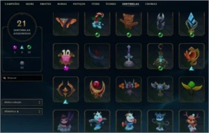 LVL 207 | 182 SKINS | 148 CAMPEÕES - League of Legends LOL