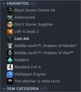 Conta steam barata com varios jogos