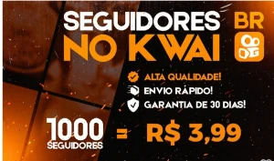 Seguidores Kwai - Redes Sociais