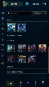 Conta lol smurf 24 skins - League of Legends