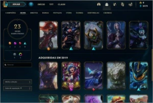 Conta lol smurf 24 skins - League of Legends