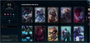 CONTA RARA LOL - League of Legends