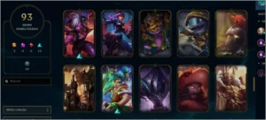 CONTA RARA LOL - League of Legends