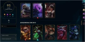 CONTA RARA LOL - League of Legends