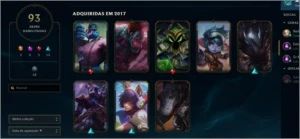 CONTA RARA LOL - League of Legends