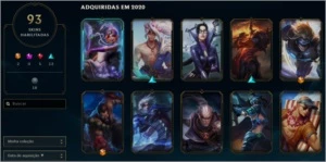 CONTA RARA LOL - League of Legends