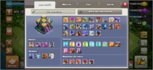 Conta de Clash of clans 🤩