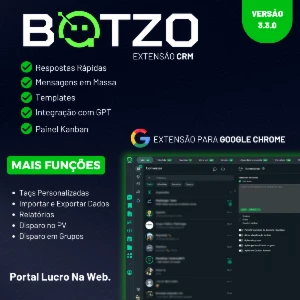 BOTZO – Extensão CRM para Wh4tsApp Web 2025🚀 - Outros