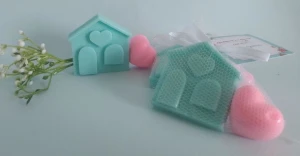 Sabonete Casinha com Coracão - Artesanato e Personalizados