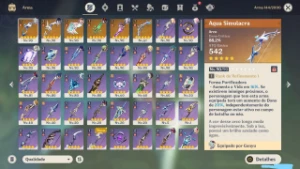Conta Genshin Ar58 S/Vínculo, 11 Per. 5*, 6 Armas 5* Upada - Genshin Impact