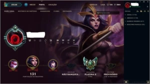 Conta de League of Legends ( Platina 2 ) - Outros