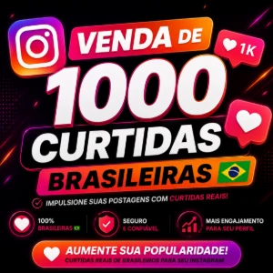 Curtidas brasileira barato - Redes Sociais