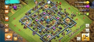 Clash of Clans Cv 13 bem upado
