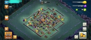 Clash of Clans Cv 13 bem upado