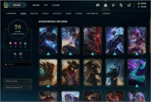CONTA DIAMANTE 4 MMR ALTO COM 4k RP - League of Legends LOL